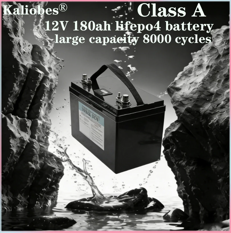 

Аккумулятор LiFePO4 12В 180Ач, со встроенным интеллектуальным контроллером 100А с отключением при низкой температуре, оптимизирован для домашних солнечных систем, автономного проживания, лодок и электроприводов