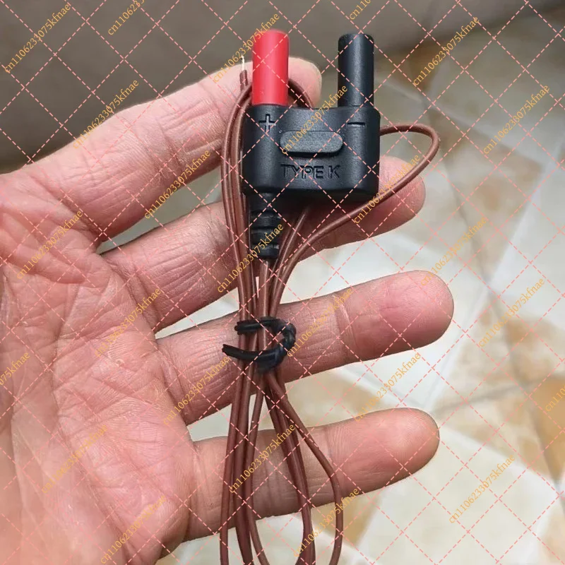 Replacement K-Type Thermocouple Probe (Fluke 80BK-A) for Fluke 17B+ / 87V / 179 Multimeters