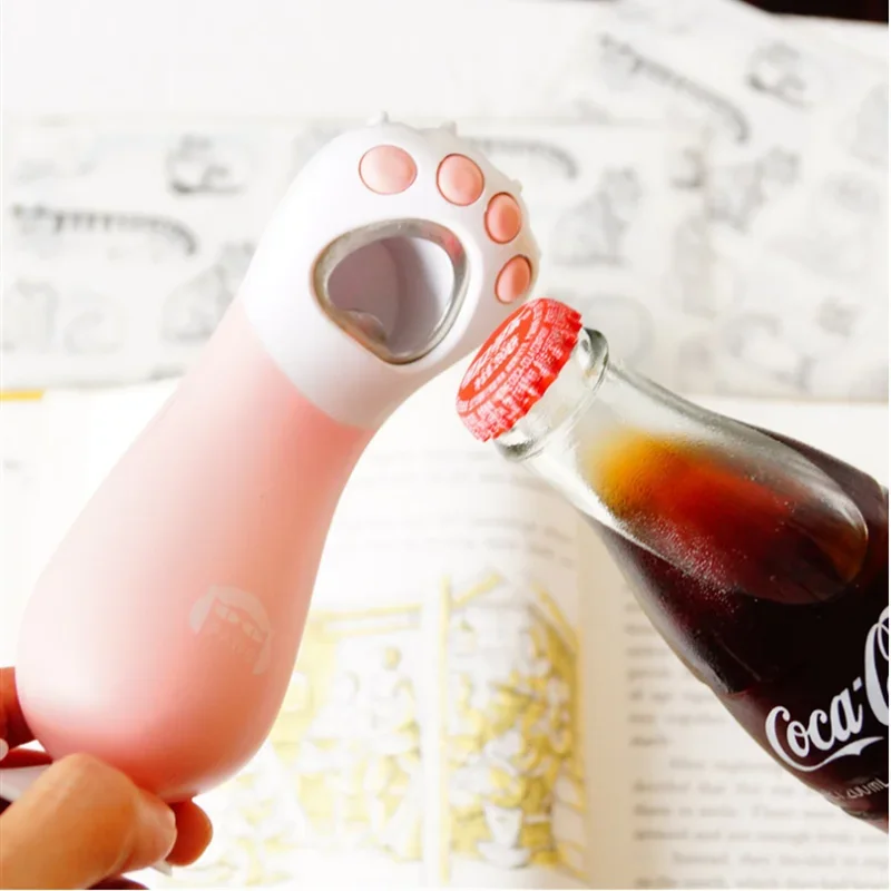 Cute Cat Paw Bottle Opener, 2024 New Creative Desktop Decoration, Bar & Kitchen Ornament
