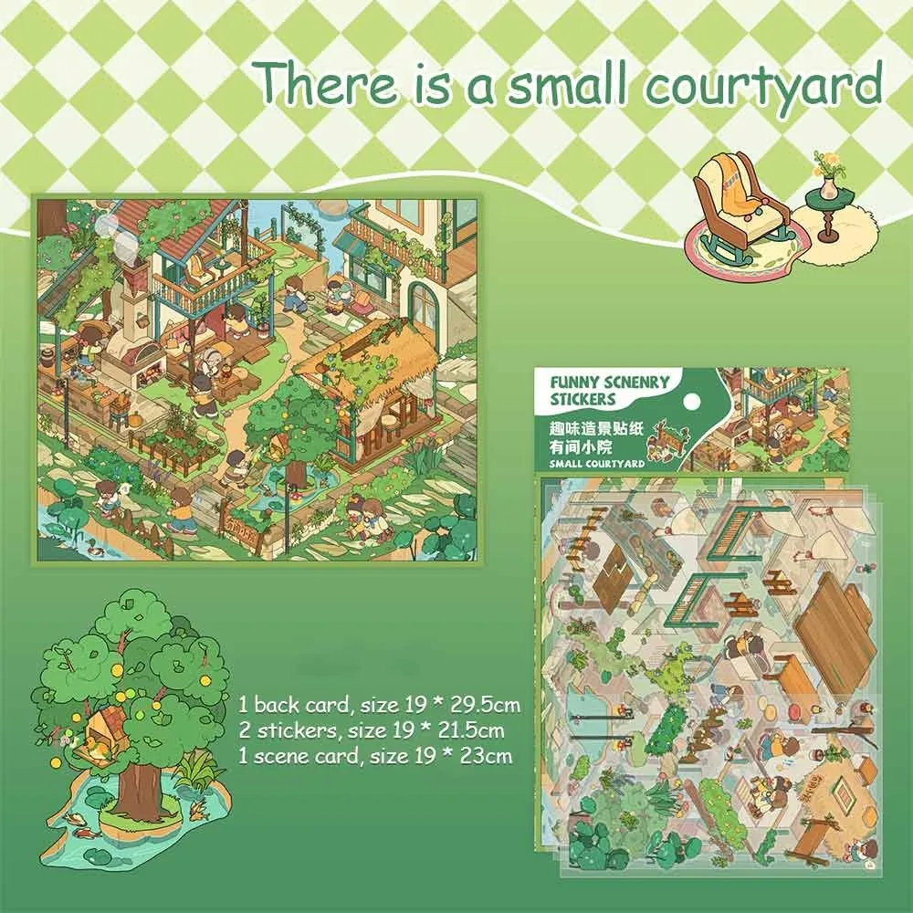 

Roaming the World Series Miniature Collection Stickers PET Sticker Paper Scrapbooking Material DIY Handbook Stickers