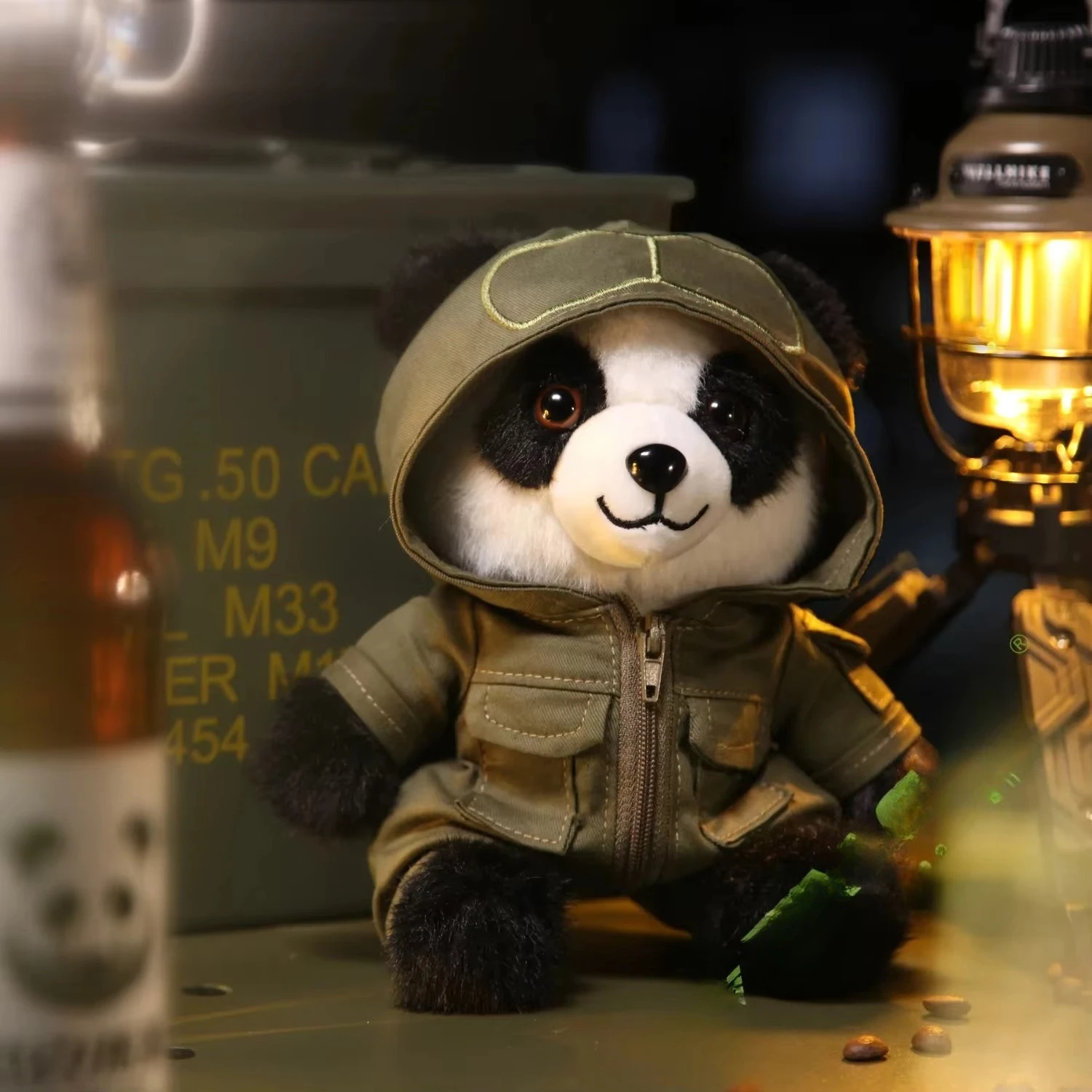 

Tactical Doll Bear Military Outdoor Bag, Hanging Hunting Accessory, Tactics Pendant, Detachable Washed, Camouflage Accessories