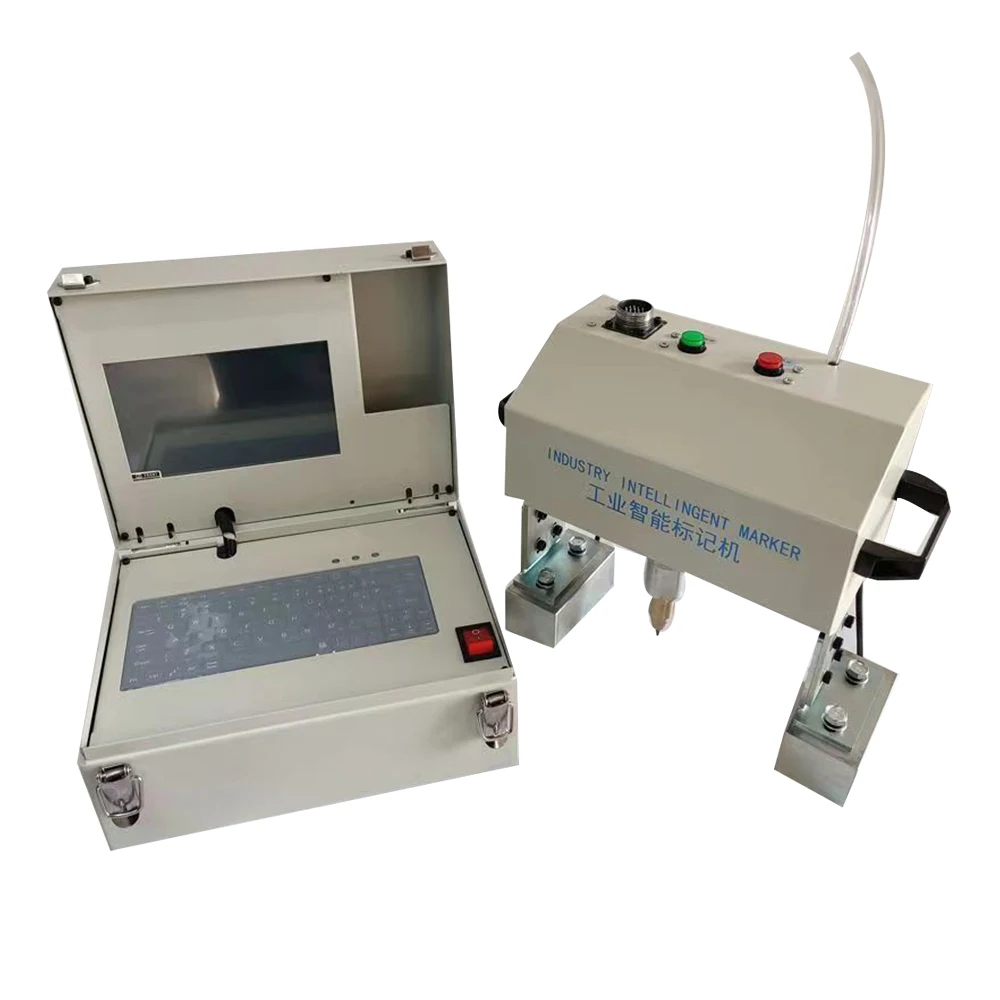 

High Quality Portable Dot Peen Marking Machine Steel Nameplate Vin Chassis Number Pneumatic Metal Engraving Machinery Thor X6