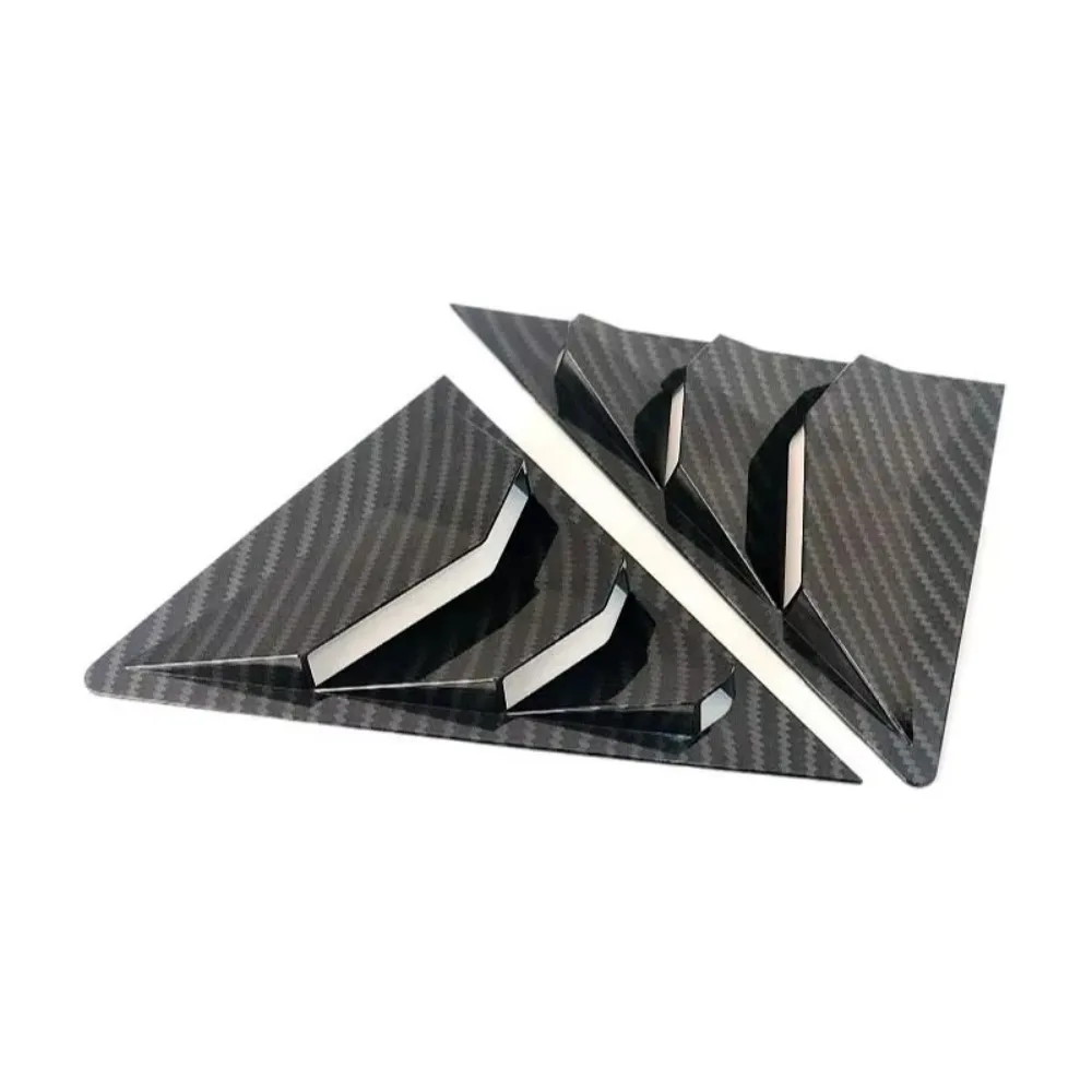 Para Toyota Mark X Reiz 2005-2017 ventana trasera  coche cubierta  rejilla  cuarto  ventilación lateral embellecedor