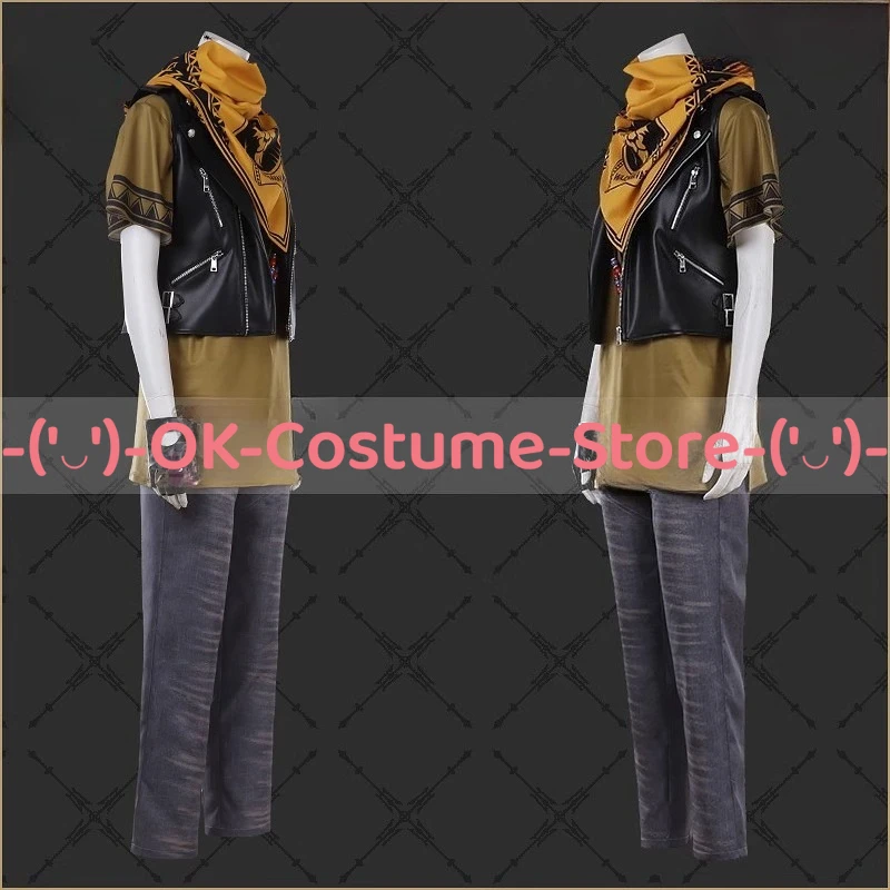 [Customized Size] Twisted Wonderland Savanaclaw Ruggie Bucchi Cosplay Costume Character Outfit Halloween Carnival Party Uniform view 2