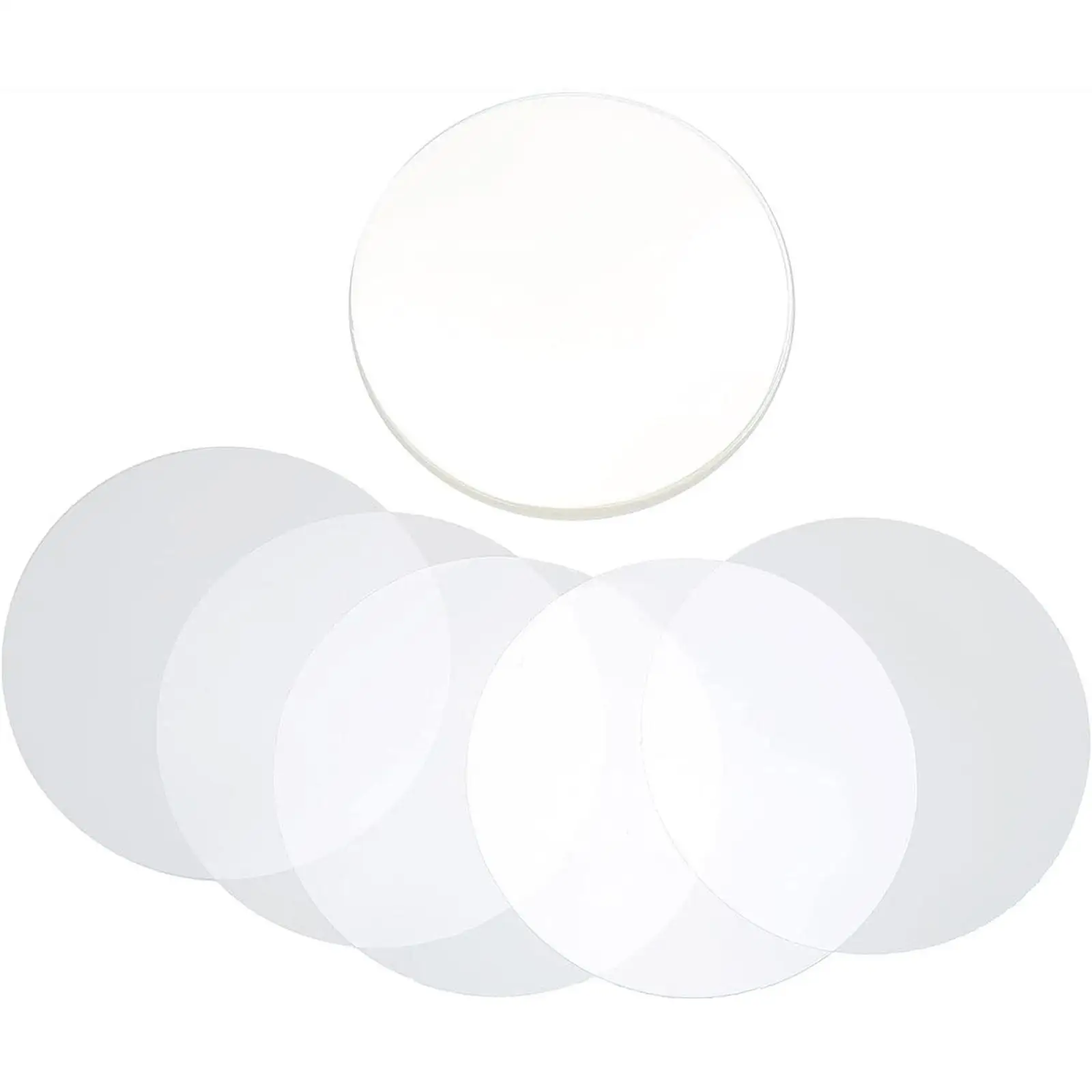 Badge Film 58mm Transparent Plastic Cover for Button Maker Machine Accessories for Office Gift Projects