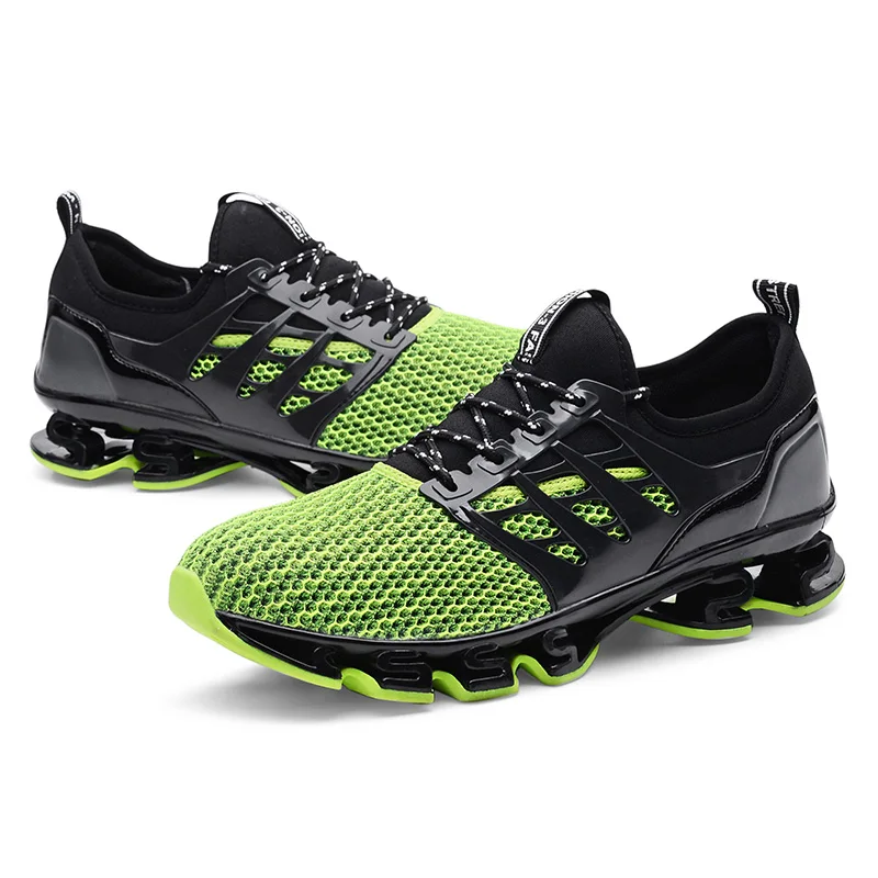 

2023 spring new men's shoes large size blade warriors sports casual shoes trend net surface breathable running shoes