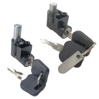 1 Pc Electric Bicycle Power Switch Lock 11mm 20mm Metal Battery Case Key For Hailong 1 Battery Case 1-2 Battery E-bike Accessory