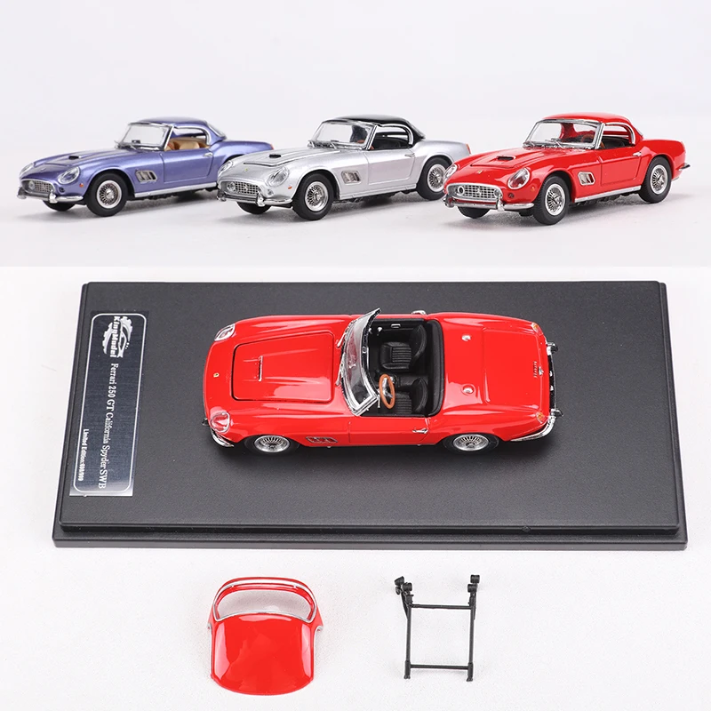 GFCC 1:64 250GT Convertible Classic Roadster Alloy Model Car