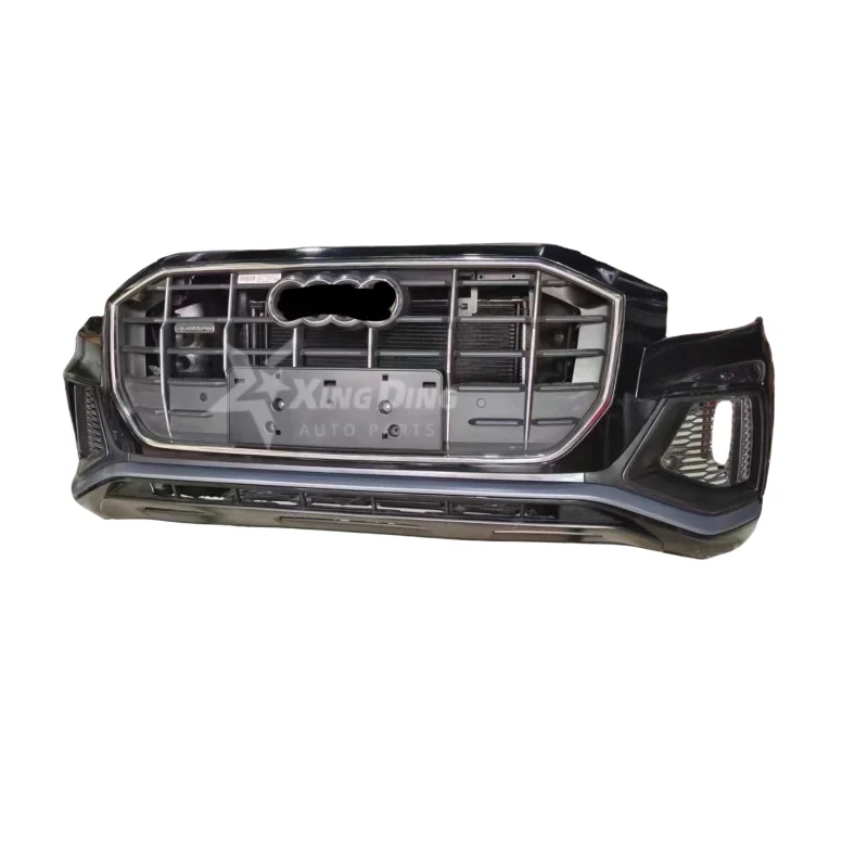 

The best-selling for Audis Q8 headlights complete front bumper with grille car bumper body kit