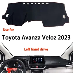 TAIJS Factory hyundai accessories Polyester Fibre Car Dashboard Cover For Toyota Avanza Veloz 2023 Left hand drive