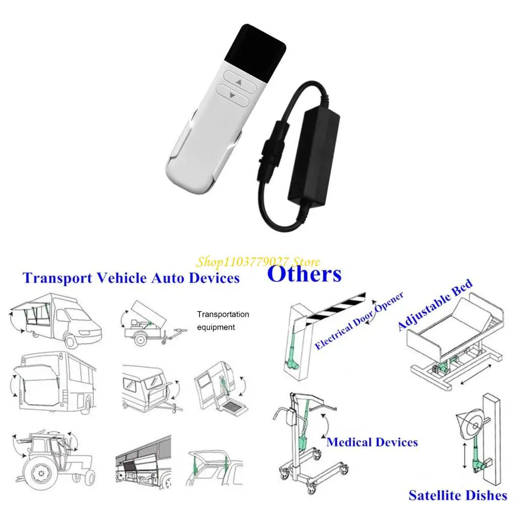 

C4DF Curtain Remote Control Window Transmitters for Room Electric Curtain Door Brushed Motor Electric Recliner Switches