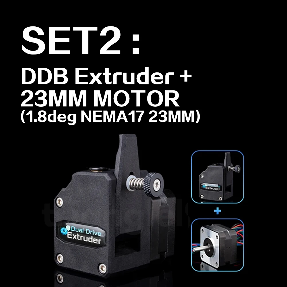 Trianglelab High Performance DDB Extruder V2.0  Bowden Extruder Dual Drive Extruder for 3d printer ENDER3 CR10 MK8 DDE