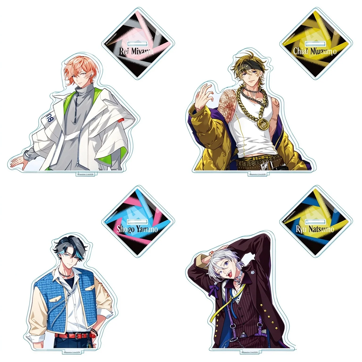 Multimedia Planning Paradox Live Kei Miyama LIVE FOR the TRUTH Ver Acrylic Stand Model Plate Keychains Desktop Ornament