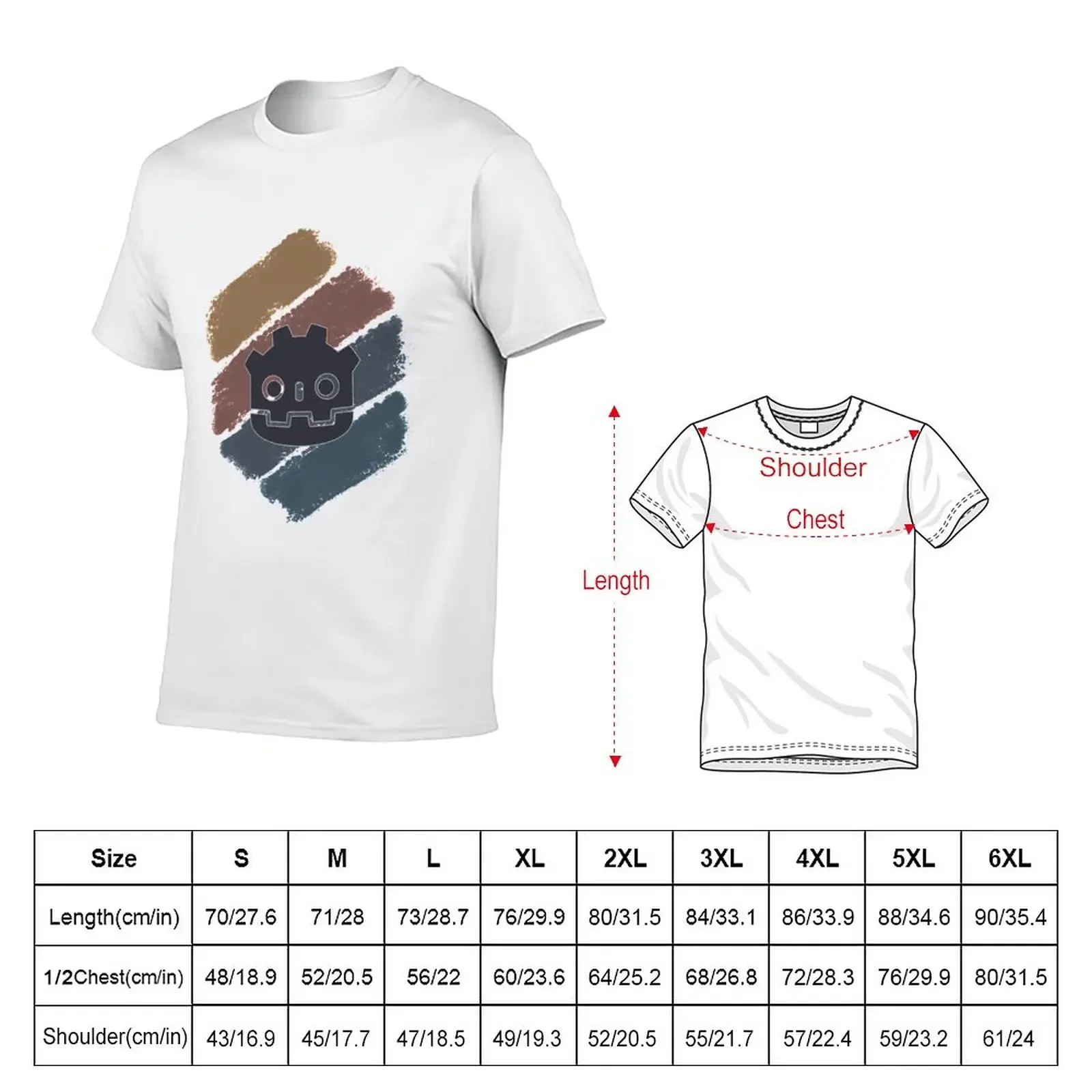 New Godot Game Engine - Rough Brush Classic T-Shirt Tee shirt graphic t shirt heavyweight t shirts for men
