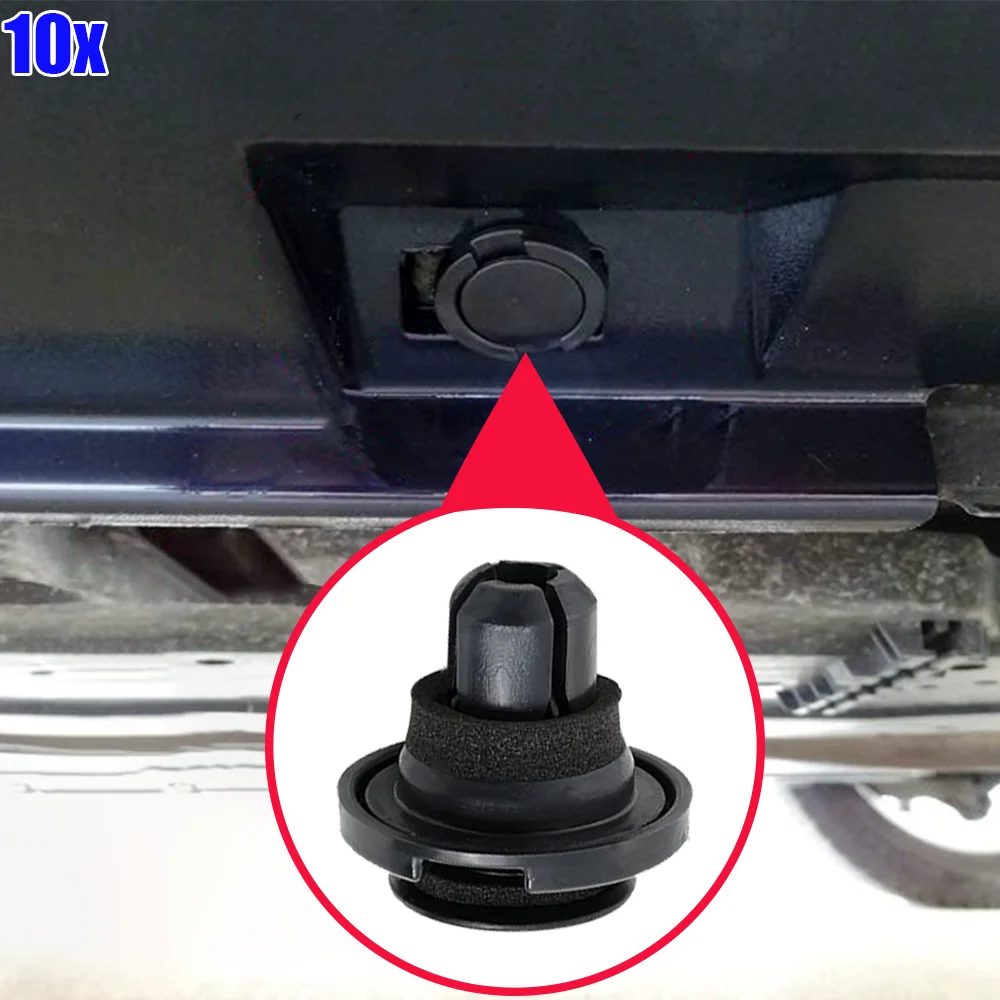 10x Car Side Skirt Protective Panel Bottom Moulding Trim Fastener Clip Interior Accessories For Subaru Impreza GE GH 2007 - 2011