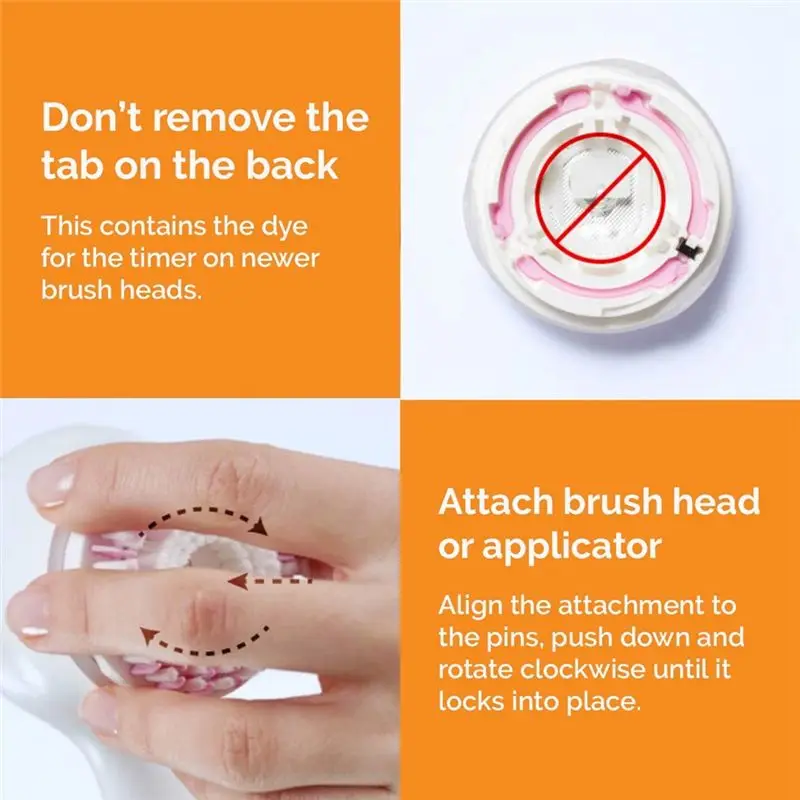 Soft Bristle Facial Cleansing Brush Heads For Clarisonic Mia Series & Smart Profile Uplift - 4 Pack-A54Q