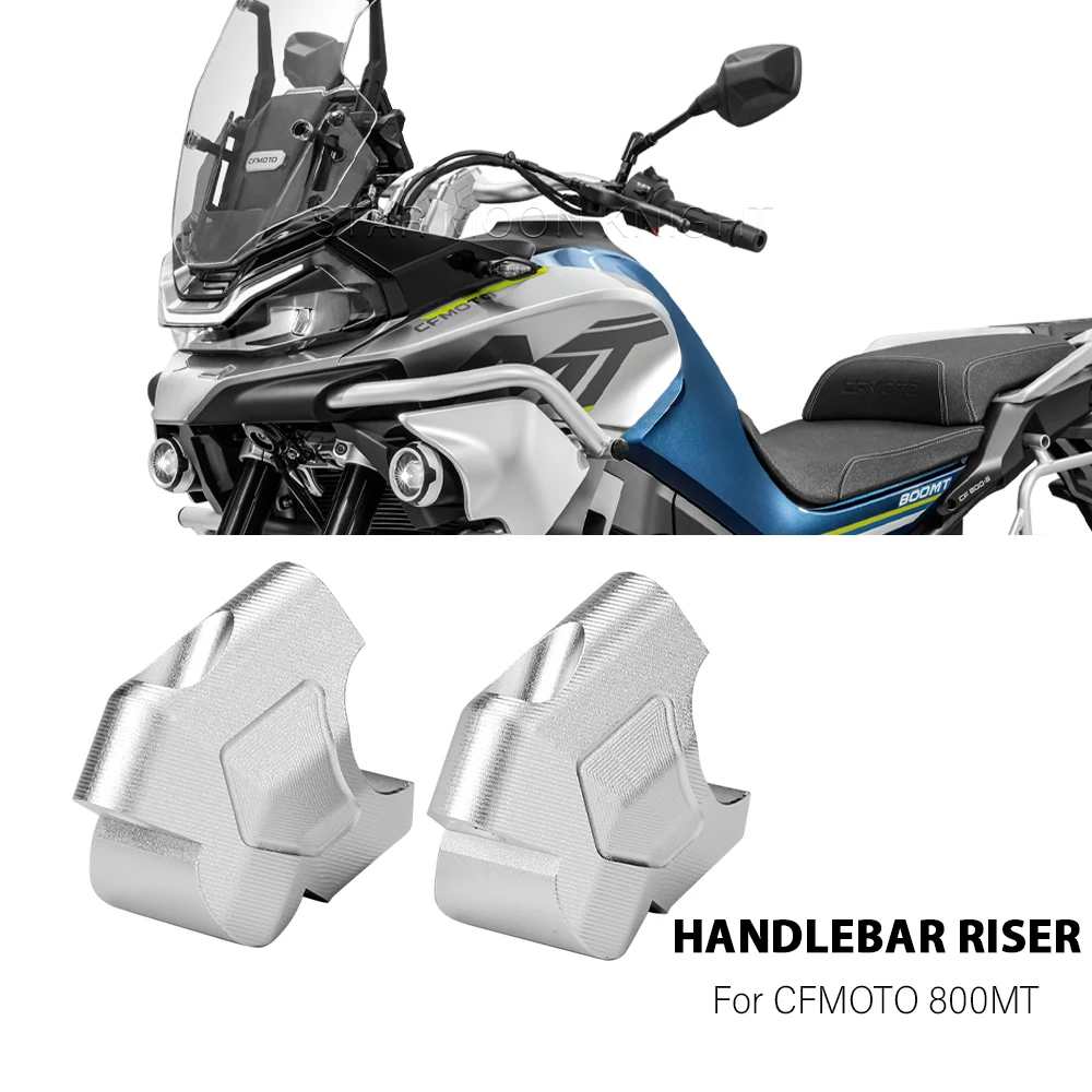 

Motorcycle Accessories Handlebar Riser Mounting Clamp Handlebar Height and Rear Shift Adapter Parts Suitable for CFMOTO 800MT MT