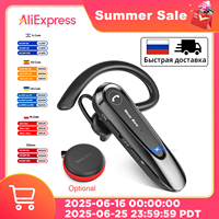 New Bee B45 Bluetooth Headset Wireless Earpiece for Driving Earphone with Dual Mic Earbuds CVC8.0 Noise Reduction Headphones