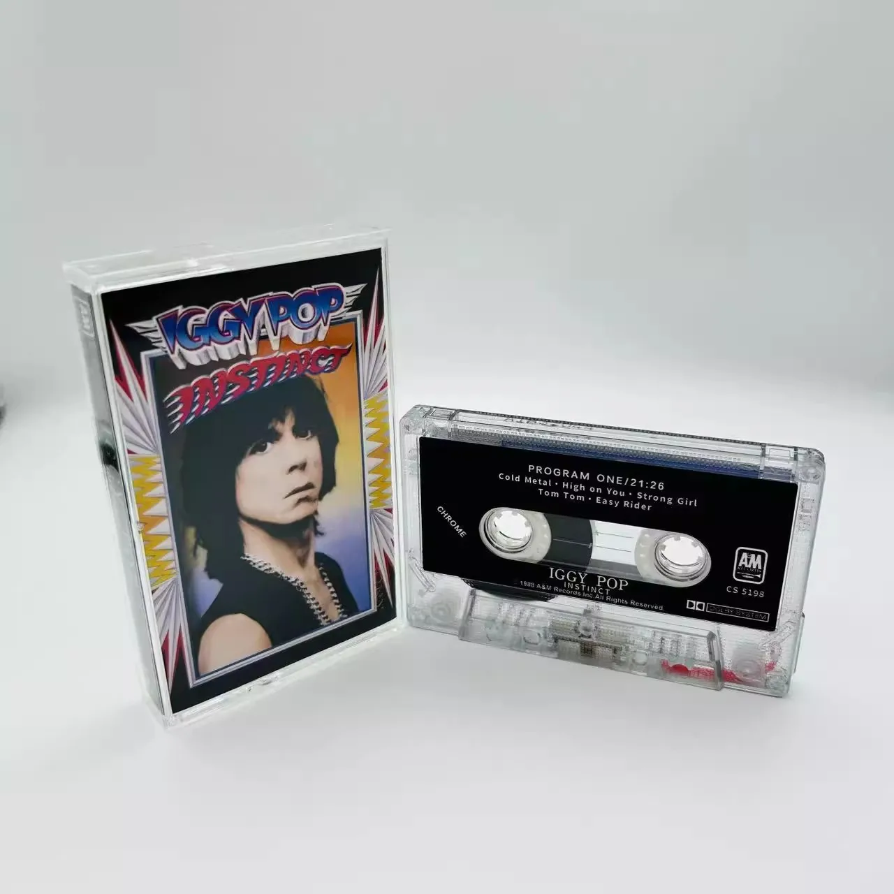 

Hard Rock Iggy Pop Music Tape Instinct Album Easy Rider Cassettes Cosplay Recorder Walkman Car Soundtracks Box Party Music Gifts