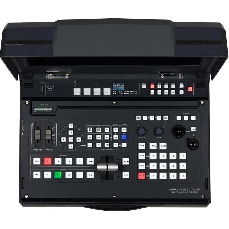 HS-1600T Mark II 4 Channel HDBaseT Portable Mobile Recording Studio
