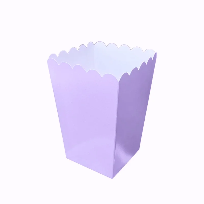 12 قطعة من صناديق الفشار الورقية لحفلات الزفاف وأعياد الميلاد والاحتفالات - ديكور أنيق ومتين