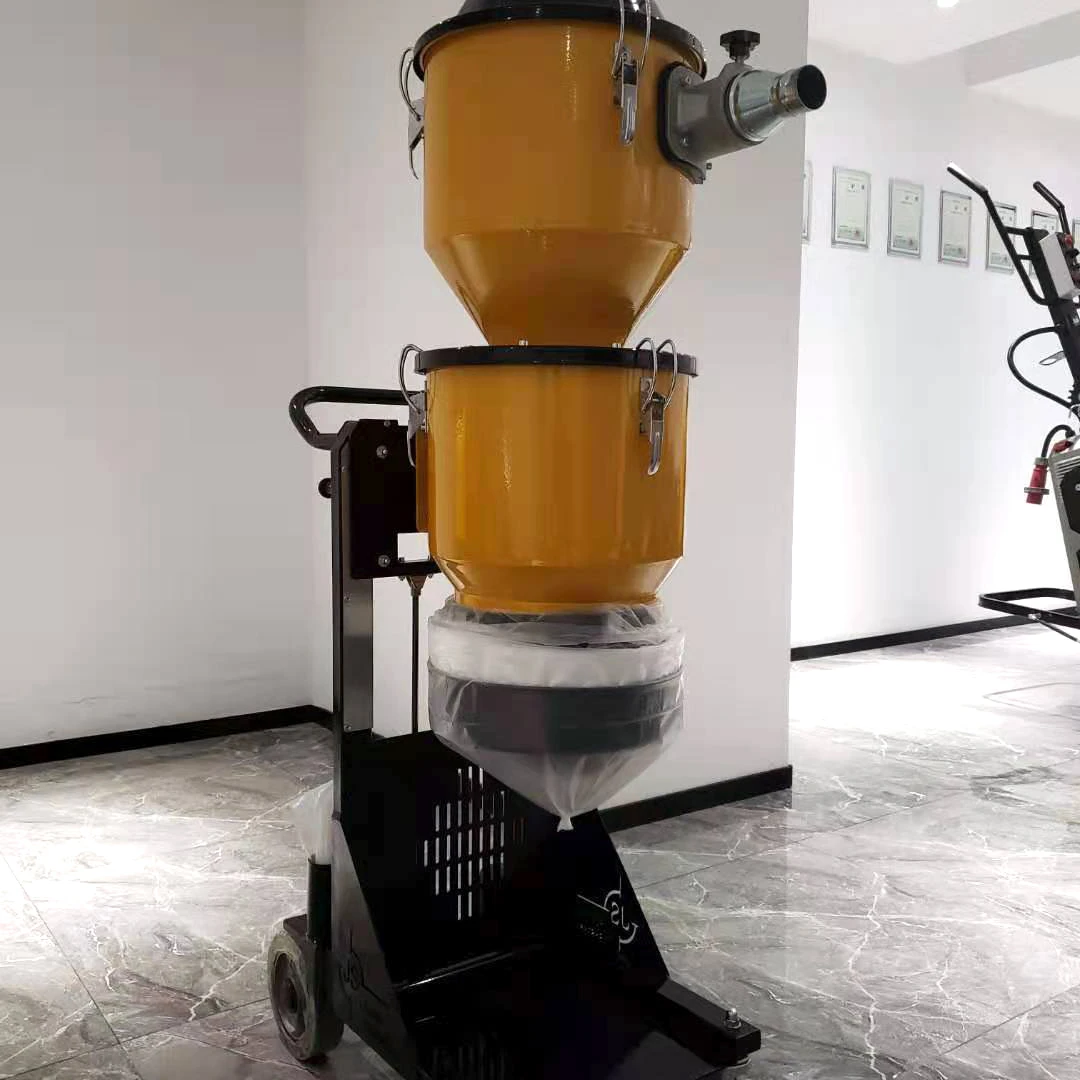 Heavy industrial vacuum cleaner Cyclone pre-separator Concrete crusher Dust collector