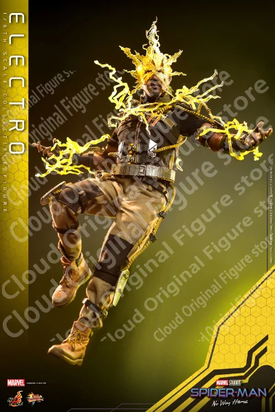 Em estoque 100% original hottoys mms644 1/6 homem soldado eletro clássico quadrinhos super vilão conjunto completo 12 Polegada figura de ação corpo