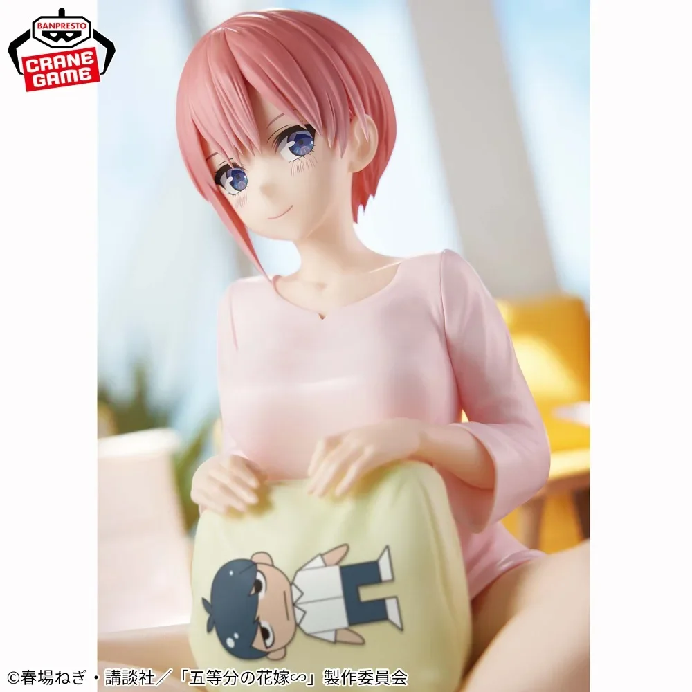 Banpresto The Quintessential Quintuplets Nakano Ichika Nino Miku Yotsuba Itsuki Relax Time PVC Anime Action Figures Model Toy