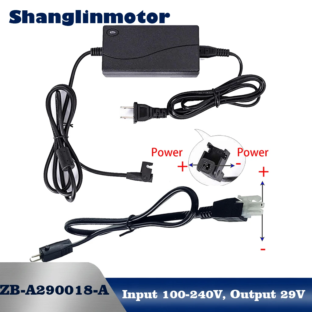 29V 1.8A AC/DC Power Supply Adapter for Electric Recliner Sofa Massage Chair Lift Chair ZB-A290018-A Transformer 2-Pin Plug