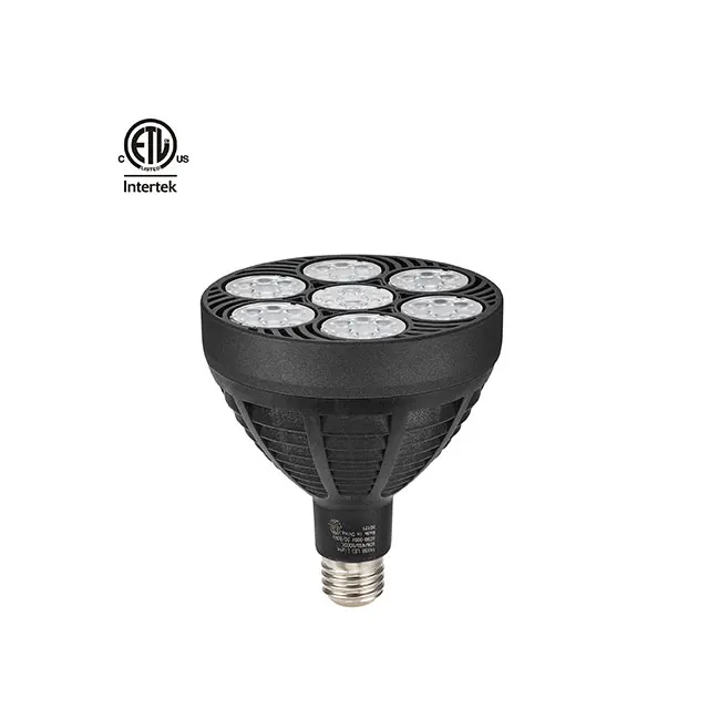 Iluminação interna certificação etl luz led par38 led spot light 40w 60w super brilhante para jóias igreja compras