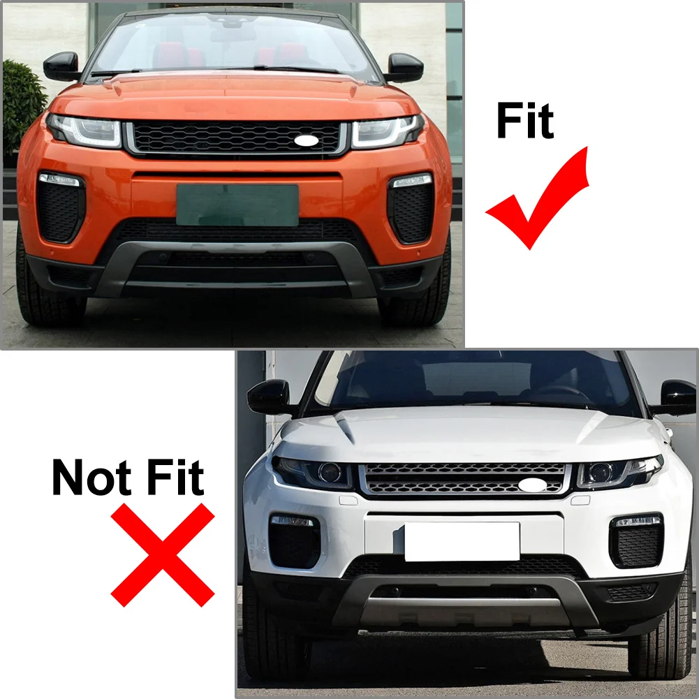 Car Front Bumper Fog Light Cover Lamp Guard For Land Rover Range Rover Evoque 2016 2017 2018 SF651C SF651D