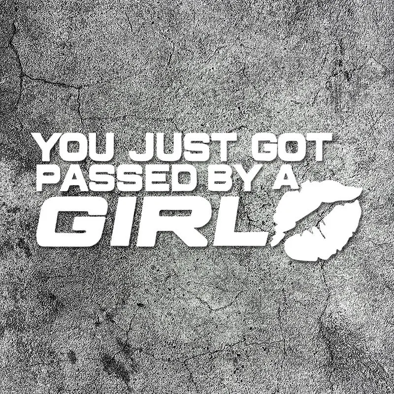 

1 шт. 2D плоская голографическая водонепроницаемая виниловая наклейка с надписью «Ты только что пропустил девушку» для мотоцикла, автомобиля, заднего стекла, бампера, багажника