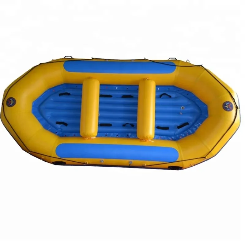 Whitewater Reinforced 1.8mm PVC Bottom River Raft Boat For Sale