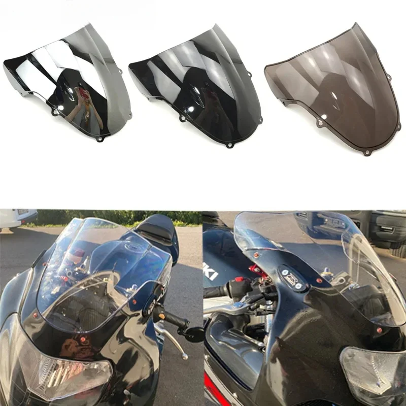 For Suzuki Motorcycles PC Windshield WindScreen GSXR GSX-R GSX R 1000 600 750 K1 K2 2000 2001 2002 2003 GSXR1000 GSXR750 GSXR600