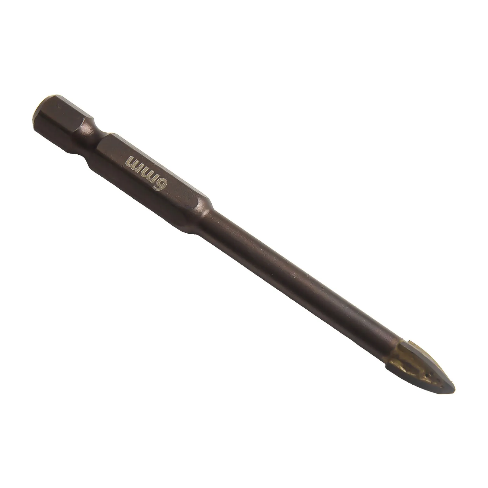 Practical Drill Bits Tool 6mm 6mm Accessories Brick Hex Shank Drill Bit Full-grinding Glass Marble Head Practical