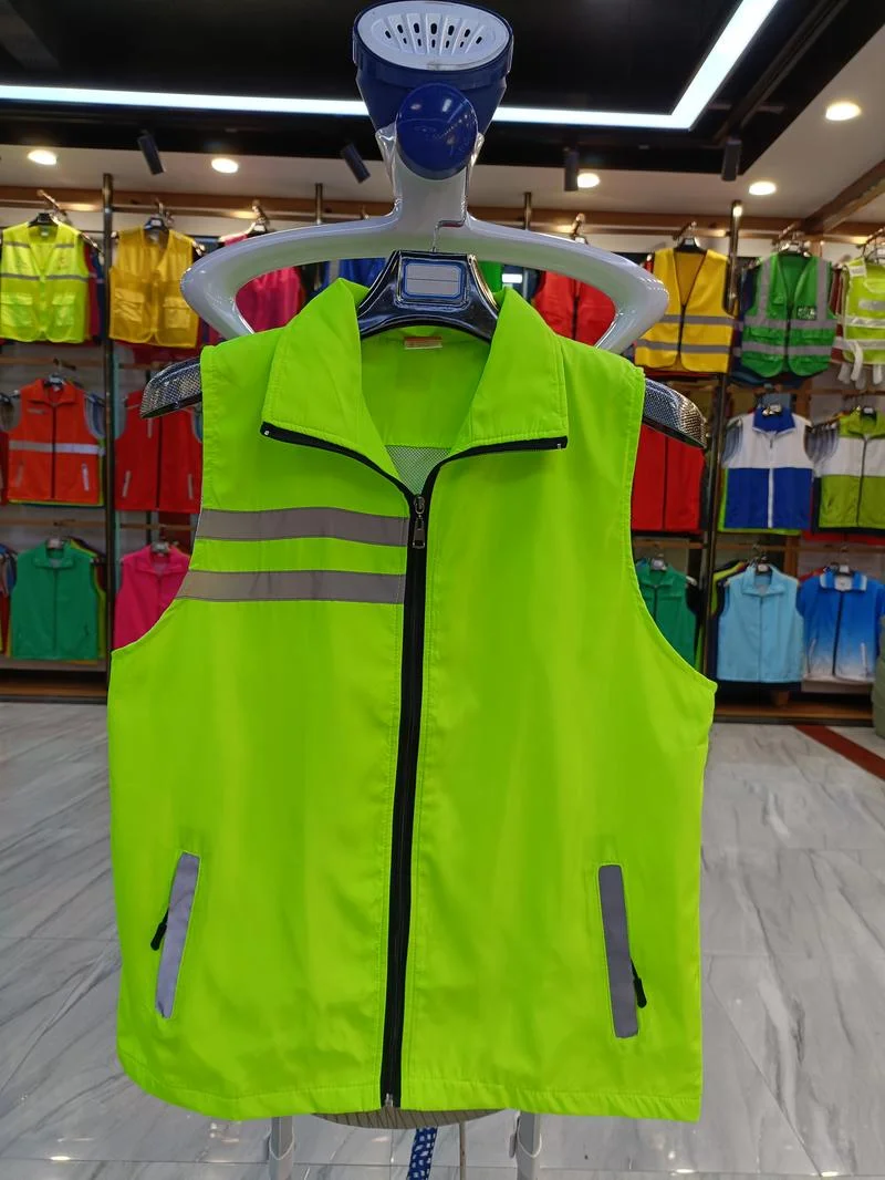Four Seasons safety vest working clothes for construction emergency management rescue patrol delivery clothing custom logo