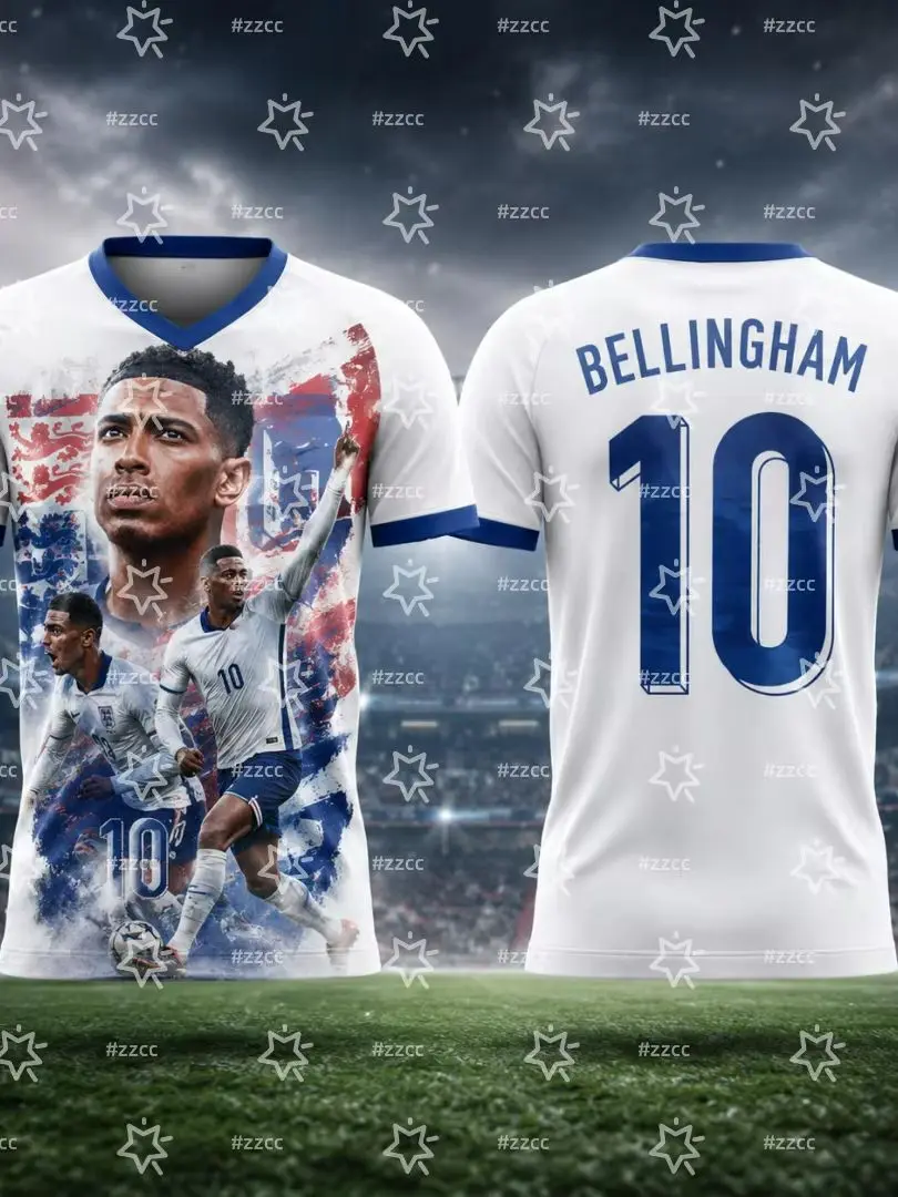 AliExpress NONE 2026 Jude Bellingham No.10 football jersey Match & Training Kit Summer Sports Men's T-Shirt Children's Clothing Tee Y2k Woman ﻿