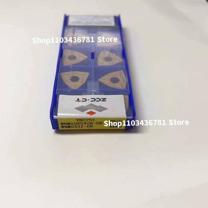

WNMG080408-DR YBC251 /WNMG080408-DR YBC152 /WNMG080412-DR YBC251 /WNMG080412-DR YBC152 CNC turning blade carbide inserts 10Pcs