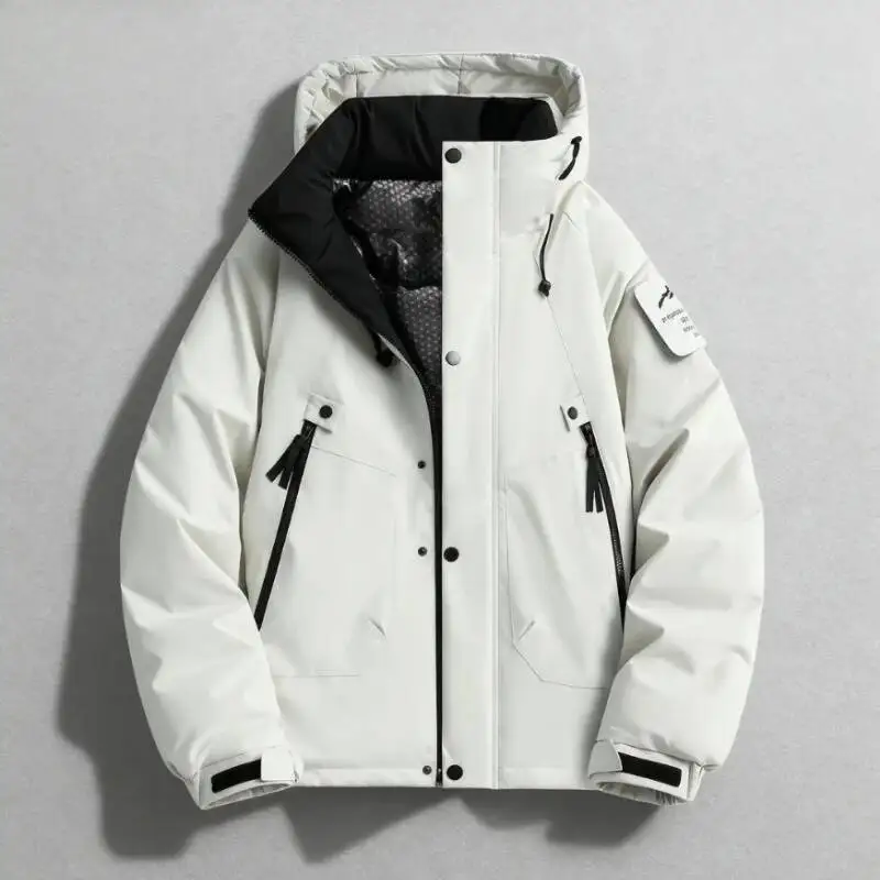 

2025 Autumn Winter New Men's Thickened Warm And Comfortable Trendy High-Quality Simple Casual Cotton Jacket For Men