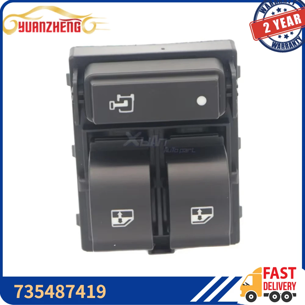 New Electric Window Switch 735487419 For Fiat Doblo Grossraumlimousine 263 For Peugeot Boxer Citroen Relay Fiat Ducato