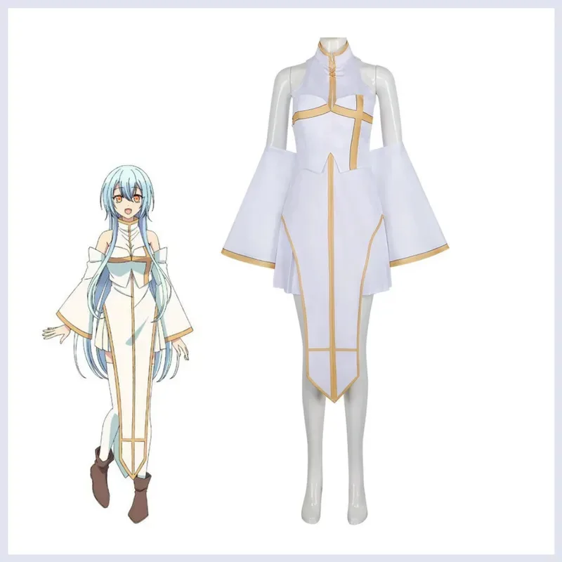 

Аниме I Want To Confess My Love To Lovely Girl From The Brave Squad Cecilia Косплей Костюм Белая Юбка Женщина Сексуальная Вечеринка Setx; 2'