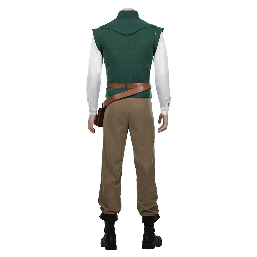Anime Flynn Rider Tangled Rapunzel Cosplay Costume Adult Carnival Uniform Halloween Flynn Rider Tangled Rapunzel Cosplay Costume