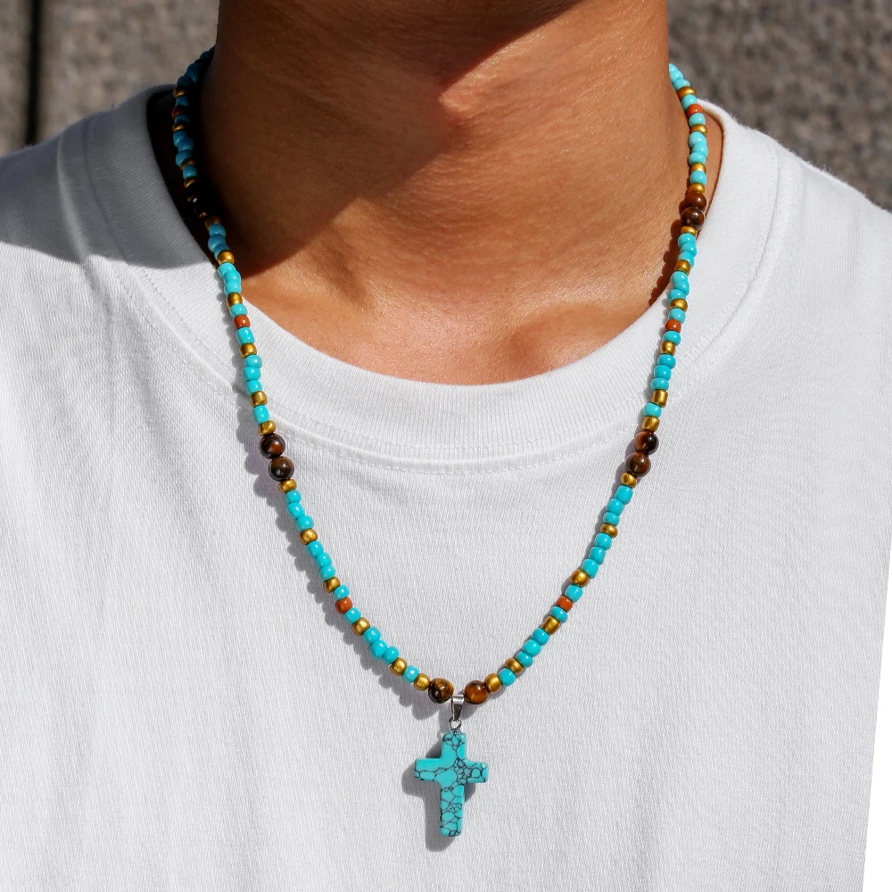 Collier ethnique INS avec pend - Men Accessories Ethnic avis et prix
