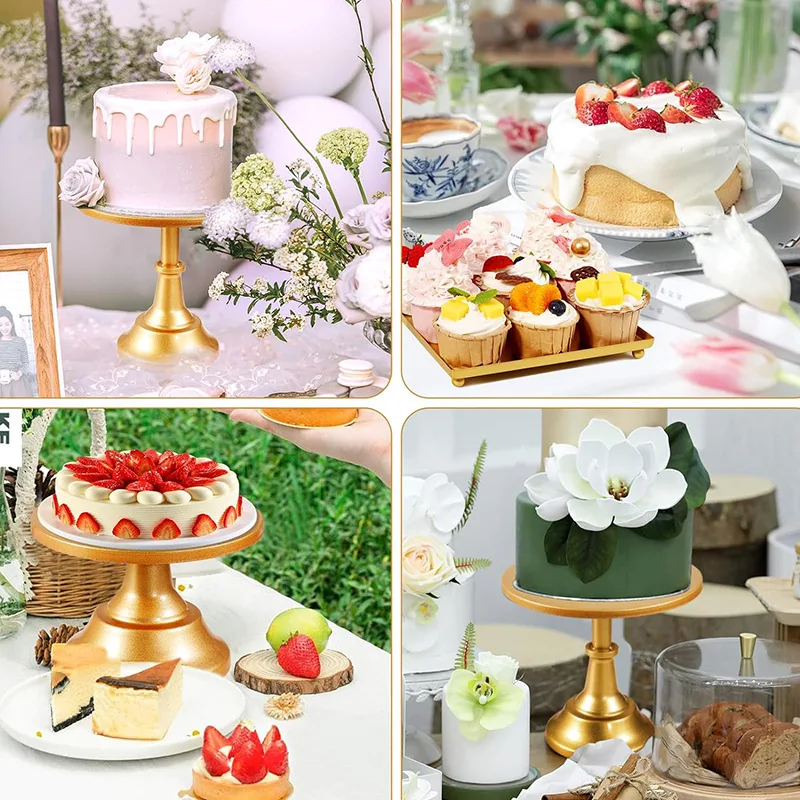 Cake Stand Home Party Dessert Table Display Rack Dessert Cake Tray Cold Meal Tea Break Table Afternoon Tea Center Rack Metal