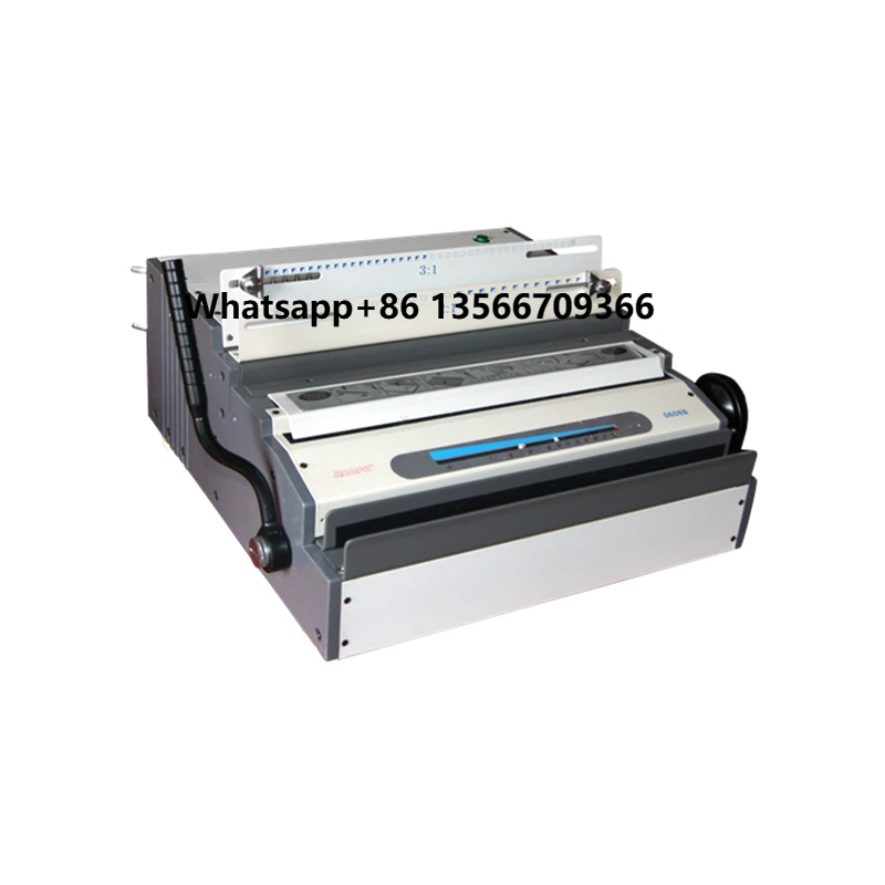 

SG-0608B Desktop Electric 2:1 and 3:1 Double Wire 2in1 Punching and Binding Machine