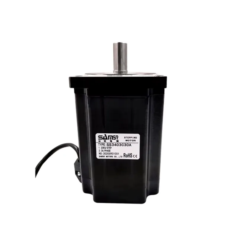 Xmsj34 Motor paso a paso de 1,2 grados 3 fases híbrido bipolar 4,0 N.m Motor paso a paso micro digital de bucle abierto