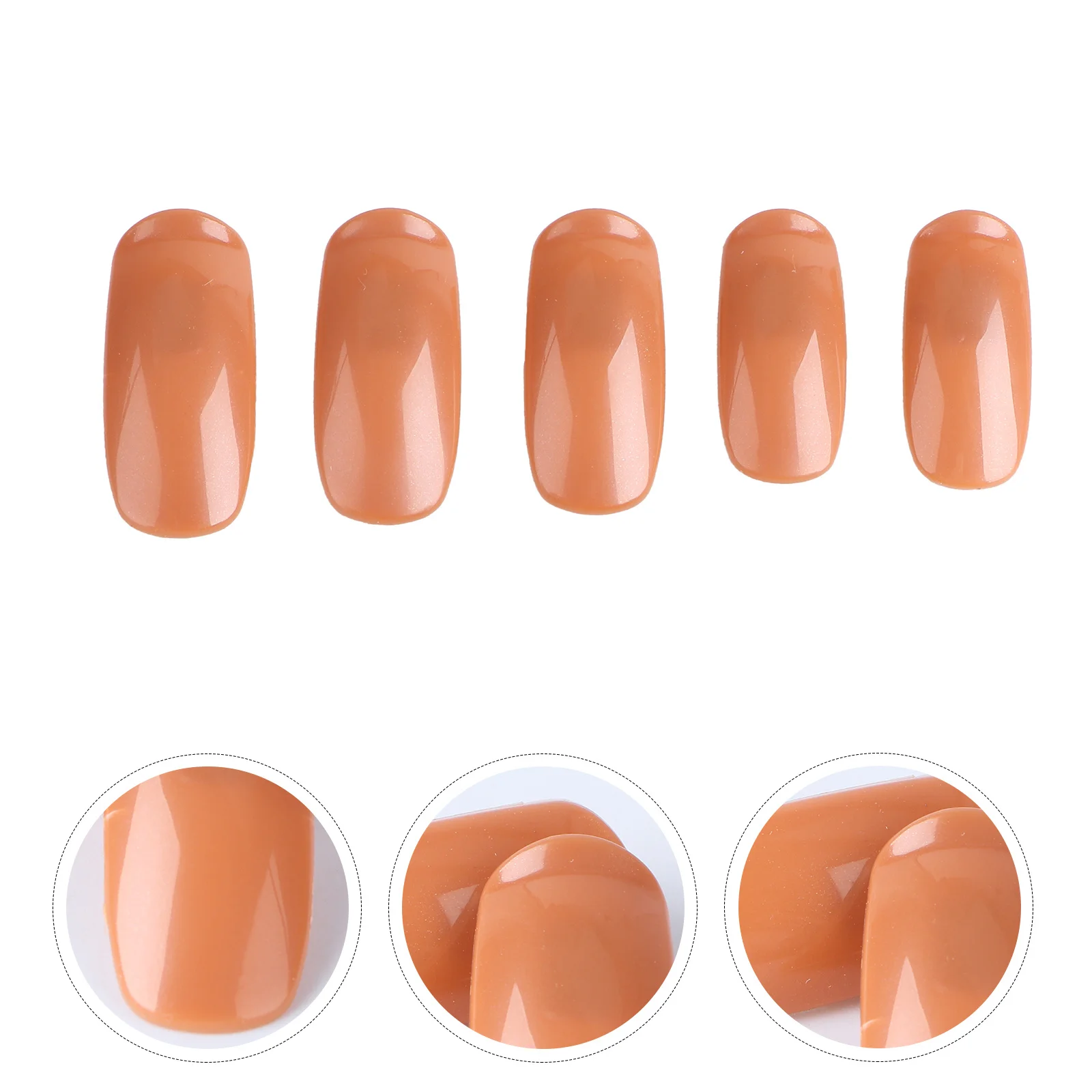 

200Pcs Nail Art Practice Tips Reusable False Nail Tips for Beginners Easy Decoration Application At Home Salon