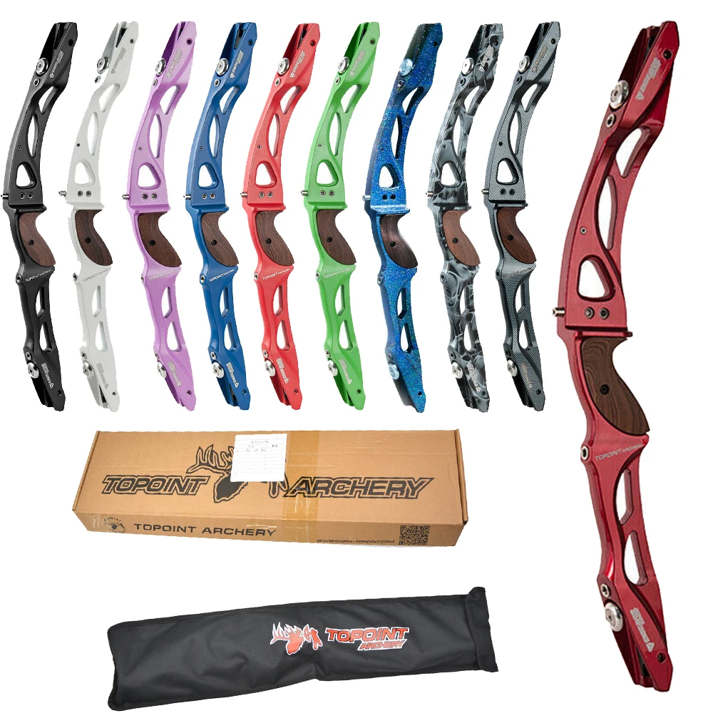 

ILF 25" Recurve Bow Riser Archery Topoint Bow Riser Takedown Grip for Left Right Hand Competition Sports Hunting Shooting