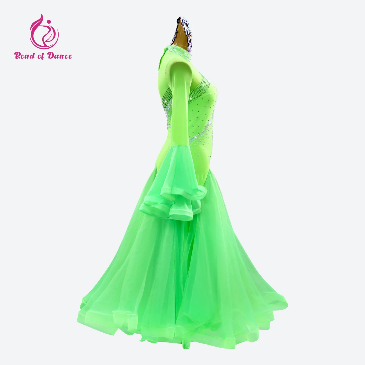 Robe de soirée de mariage pour femmes, Costume de danse moderne, valse Flamenco, vêtements de stade de salle de bal, Drag Queen, vêtements de danse sur scène Jazz, 2025