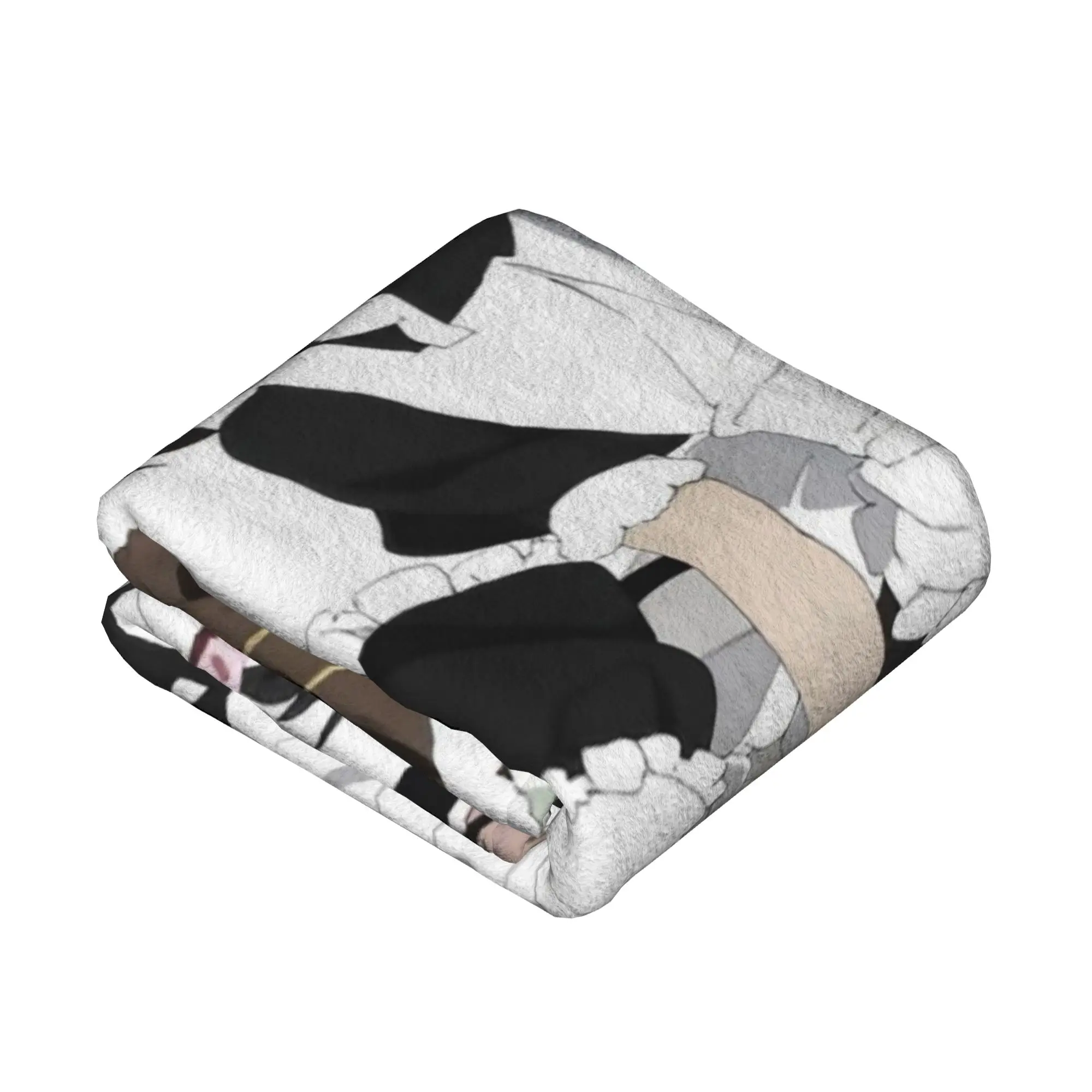 K-On Anime Flannel Blanket Hirasawa Yui Awesome Throw Blanket for Home 150*125cm Bedspread